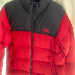 The North Face Bold Red and Black Jacket